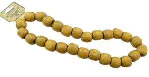 large barrel wooden beads