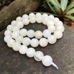 rainbow moonstone 10mm round gemstone beads