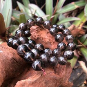 smoky quartz 10mm round gemstone beads