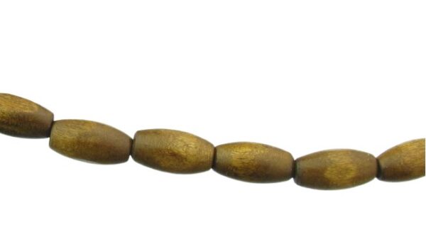 wood beads rice natural