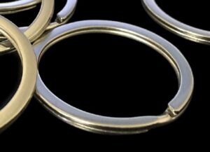 silver keyrings key ring