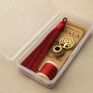 Make it a Mala Kit - Burgundy Red