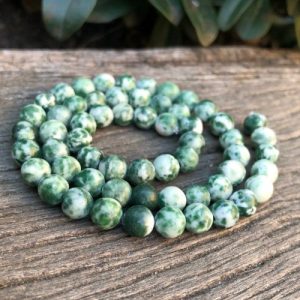 tree agate round gemstone beads 6mm