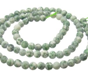 tree agate gemstone beads 4mm round