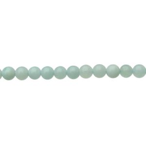 amazonite 4mm round gemstone beads