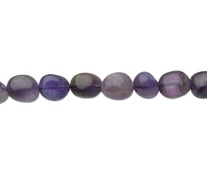 amethyst nugget gemstone beads