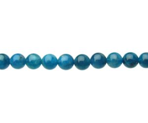apatite 6mm round gemstone beads