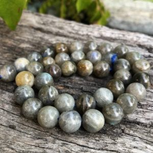 labradorite gemstone round beads 10mm