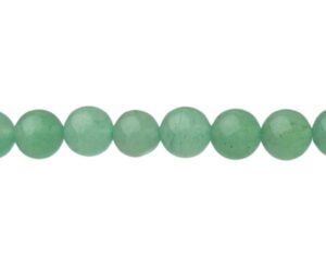 aventurine 6mm round gemstone beads