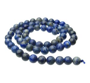 natural lapis lazuli gemstone round beads 6mm