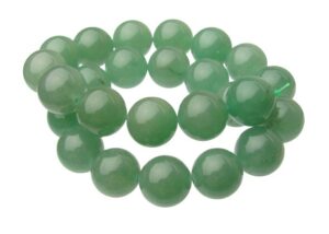 green aventurine gemstone round beads 16mm