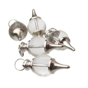 clear quartz pendulum