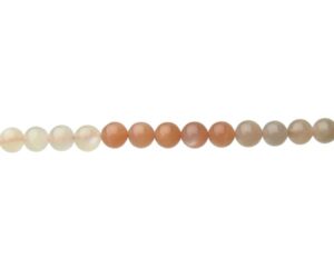 mixed moonstone gemstone round beads 8mm