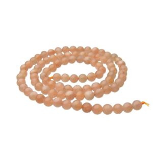 sunstone 4mm round gemstone beads natural crystals Australia