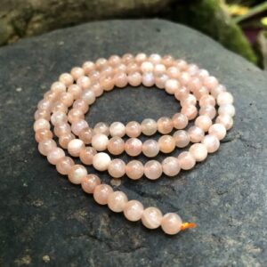 sunstone 4mm round gemstone beads natural crystals Australia