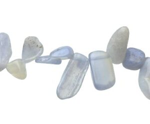 blue lace agate nugget beads