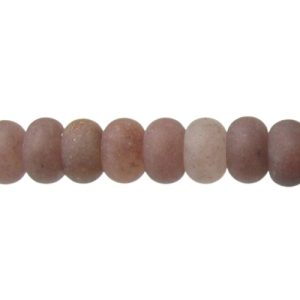 purple aventurine rondelle beads