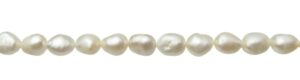 white nugget wholesale freshwater pearl beads