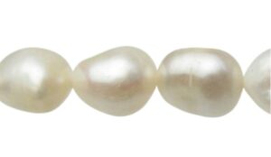 white nugget wholesale freshwater pearl beads