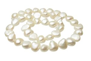 white large nugget freshwater pearls
