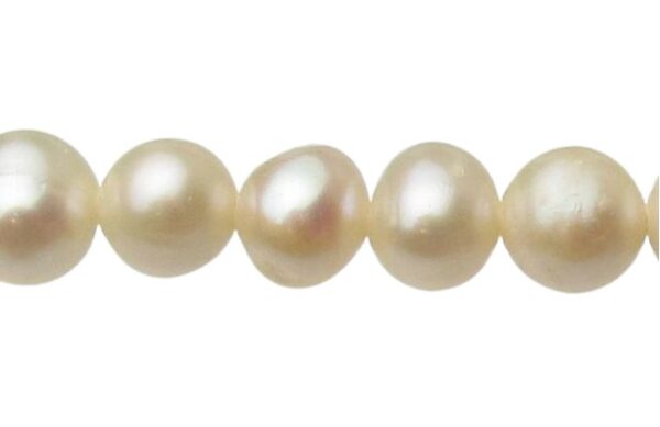 white round freshwater pearls 6mm