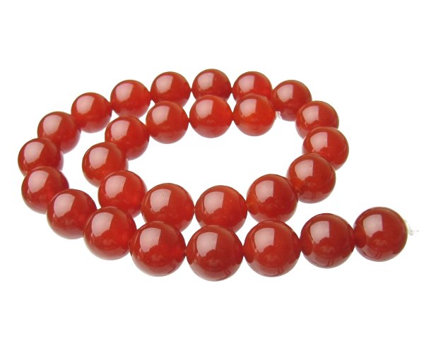 carnelian round gemstone beads 14mm