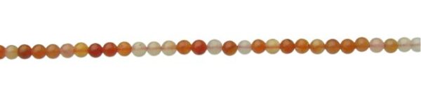 carnelian round 3mm gemstone beads