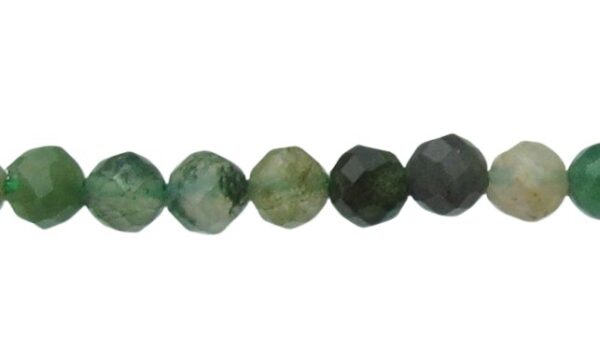 fancy jasper faceted round gemstone beads 3mm