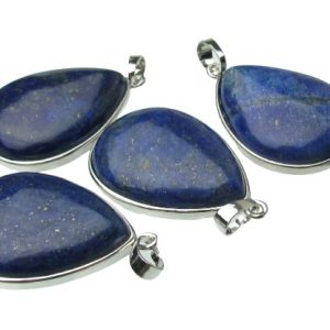 lapis lazuli drop pendant