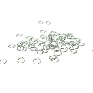 nickel silver 4mm jump rings