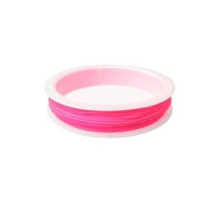 hot pink nylon knotting cord
