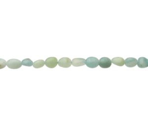 amazonite pebble beads gemstones