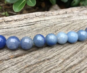 blue aventurine 10mm round gemstone beads