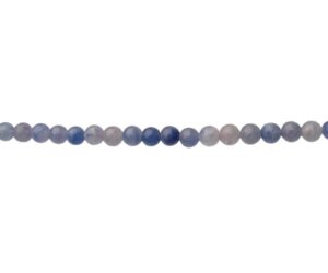 blue aventurine gemstone round beads natural