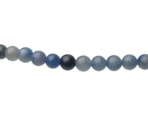 blue aventurine round beads 8mm