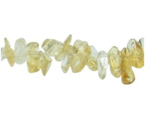 citrine gemstone large chip beads