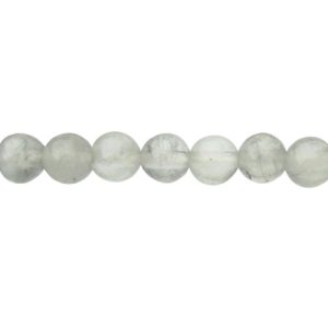 cloud quartz gemstone beads 4mm