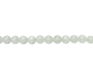 Clear Quartz 6mm round gemstone beads