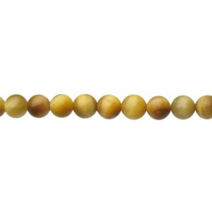 golden tiger eye 8mm round beads