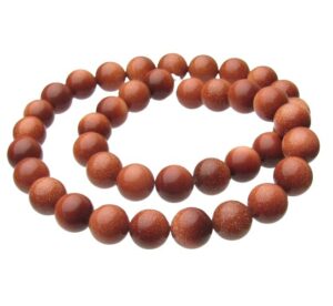 goldstone 10mm round beads