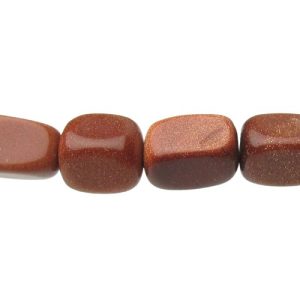 goldstone nugget gemstone beads