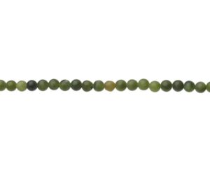green jade gemstone round beads 4mm