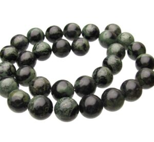 Kambaba Jasper 12mm gemstone beads
