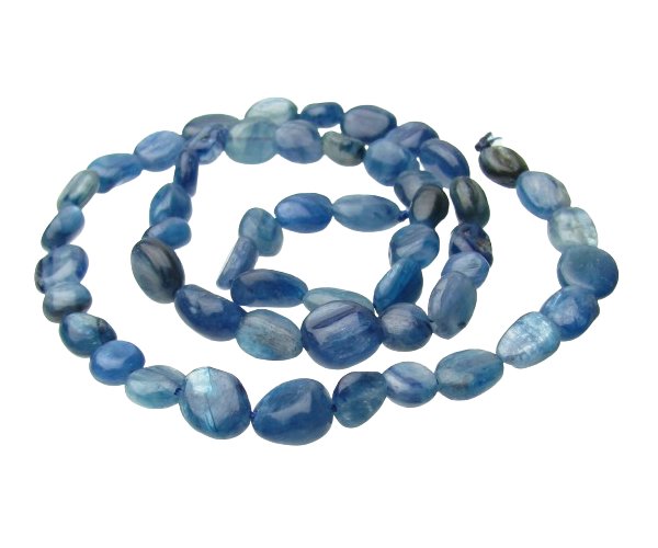 kyanite gemstone beads pebble