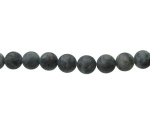 matte larvikite 10mm beads