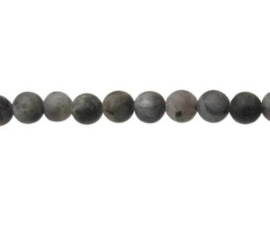 matte larvikite 4mm round gemstone beads