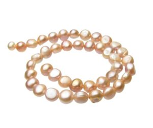 lilac nugget natural freshwater pearls