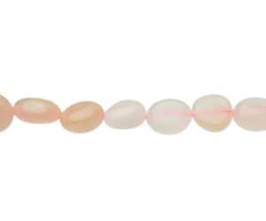 pink aventurine pebble gemstone beads