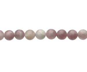 Pink Tourmaline round gemstone beads 8mm