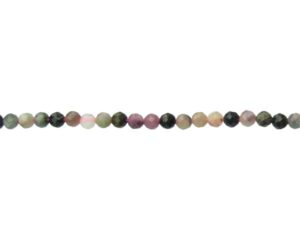 tourmaline faceted round gemstone beads